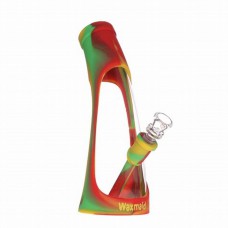 Waxmaid Horn Silicon & Glass Water Pipe 